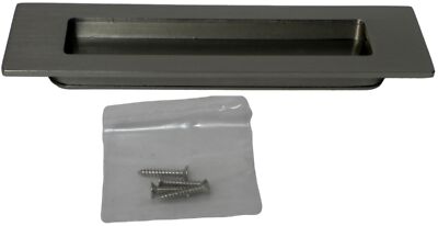 EMTEK 220306US15 Modern Rechteckig Flush Tür Zug Durchgang 6 '' Hoch Solid