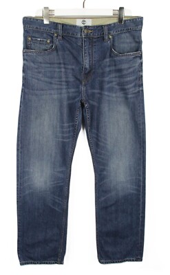 Timberland Earthkeepers Herrenjeans W34 Regular Fit Reißverschluss Fly Neu