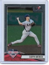 Cadyn Grenier 2019 USA Baseball Stars & Stripes Longevity #85