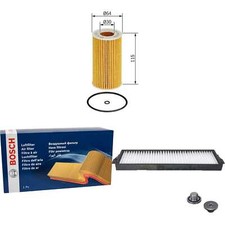 BOSCH Inspektionspaket mit Verschlussschraube für Saab 9-3 YS3D