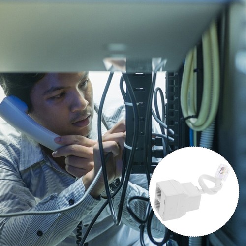 Gniazdo telefoniczne Dystrybutor Biuro Konwerter Kabel Adapter Wymiana - Zdjęcie 7 z 12