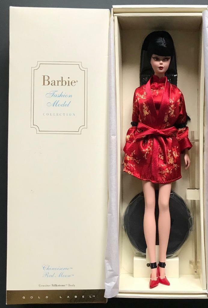 2004 Silkstone Chinoiserie Red Moon Barbie~Gold Label~BFMC 2004 Silkstone Chinoiserie Red Moon Barbie~Gold Label~BFMC