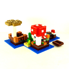 LEGO Minecraft The Mushroom Island Set 21129 Complete with Instructions No Box