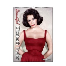 Beautiful Elizabeth Taylor personalised  2026/27 Calendar Choose start month