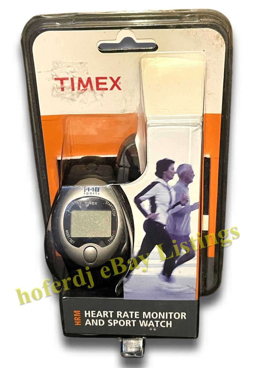 Timex HRM Heart Rate Monitor Sport Watch T54212P2 1440 NEW in