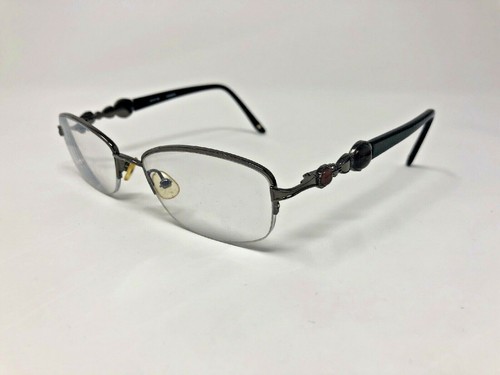 BULOVA “PARADISE VALLEY” Eyeglasses Frame 51-17-135 Gunmetal/Black O286