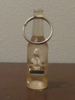 Clear Beer Bottle Key Chain of Beer Bottle Opener 2.5 inches Tall Key Ring Cool — photo 1