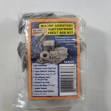 Mil-Spec Adventure Gear Major Survival Waterproof First Aid Kit Hiking Outdoor