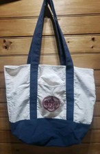 Trader Joe's Reusable Tote Bag Canvas Grocery Shopper Heavy Duty Bag Carry