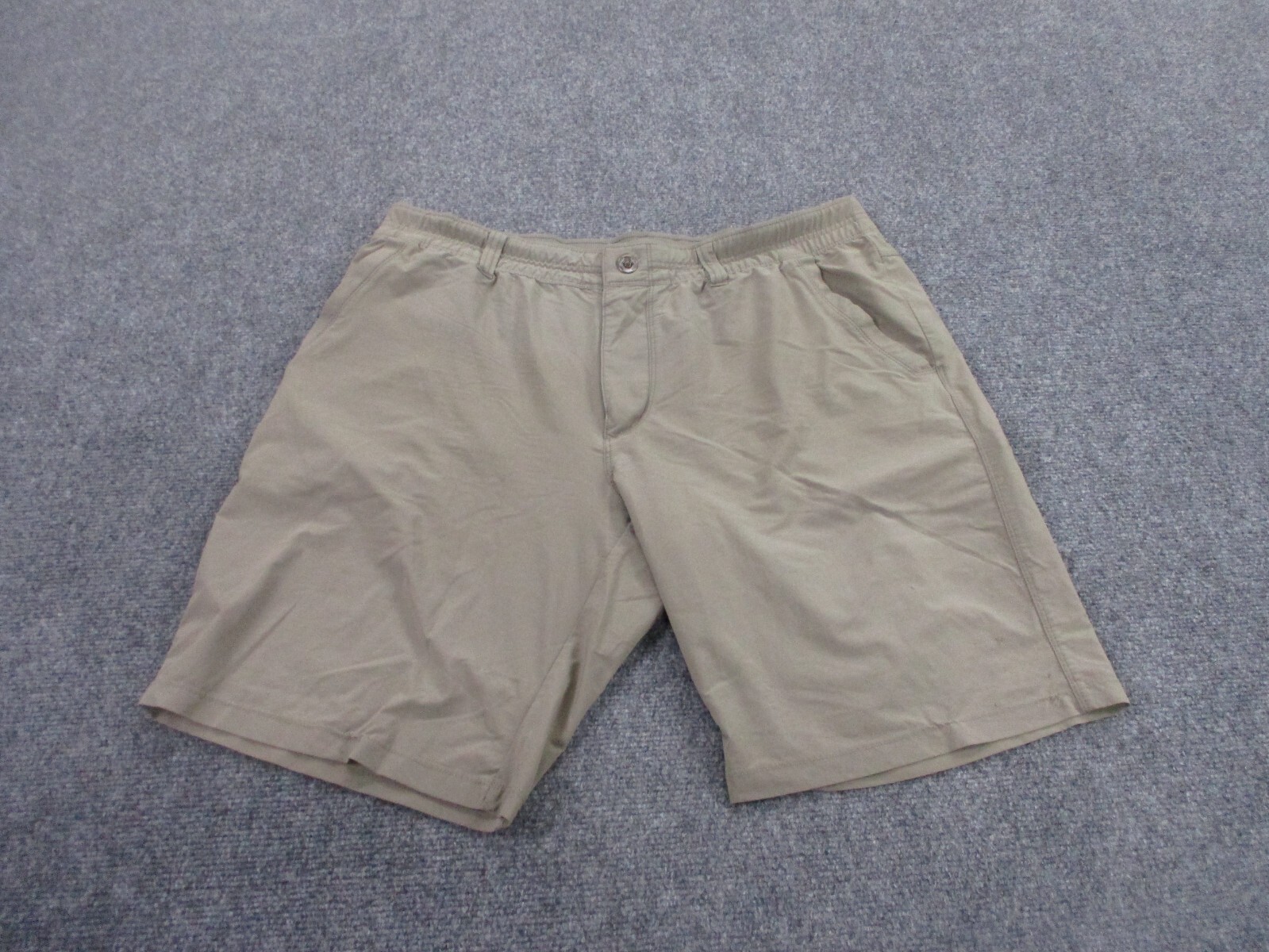 Kuhl Shorts Adult 36 Beige Lightweight Hiking Chino Nylon Outdoors Casual Mens