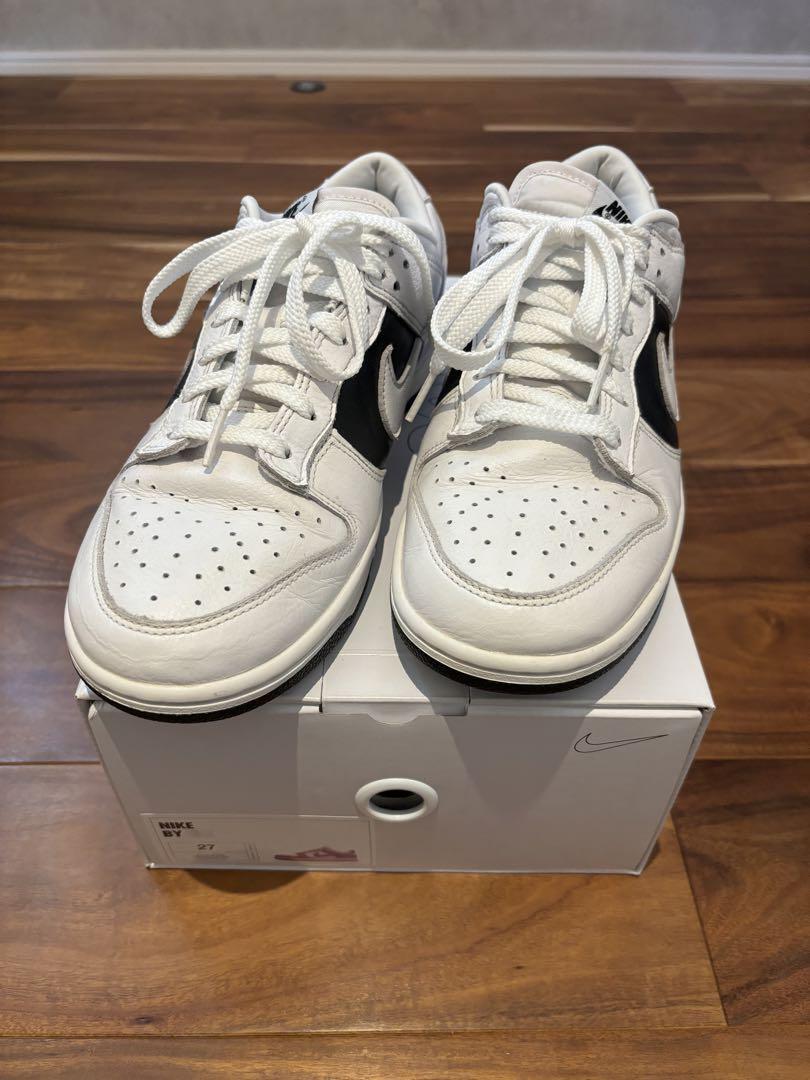 Nike Dunk Bayou Black White Sneakers Size 9.0 US (27 cm) Used