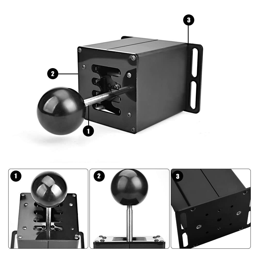 USB Handbrake & H Shifter for Thrustmaster T300RS/Logitech G25/27/29