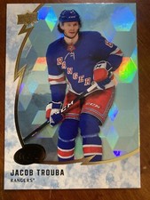 19-20 UD Ice Hockey Cubes Parallel SP 37 Jacob Trouba