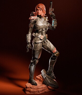 Shae Vizla Mandalorian - Unpainted | Unassembled 3D printed Resin Model Kit