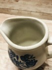 Vintage Pfaltzgraff Yorktowne Creamer Small Serving Pitcher 7-24 Blue On Gray — photo 3