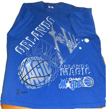 Vintage 90s Signal Artwear Orlando Magic Single Stitch T Shirt Size 3XL USA Made