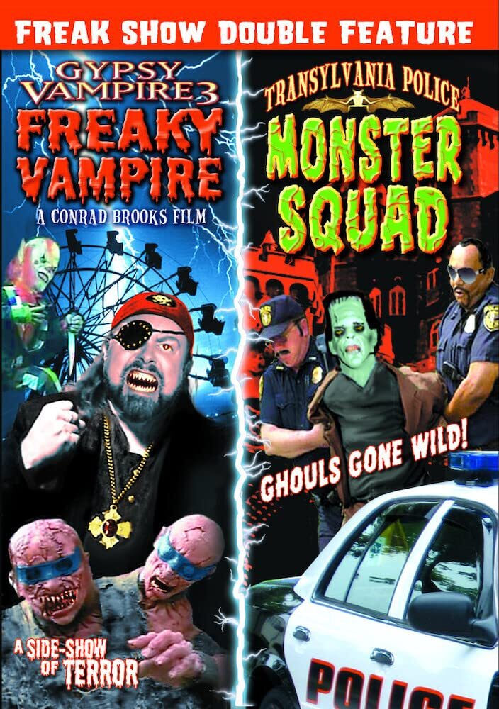 Gypsy Vampire 3: Freaky Vampire / Transylvania Police: Monster Squad (DVD)