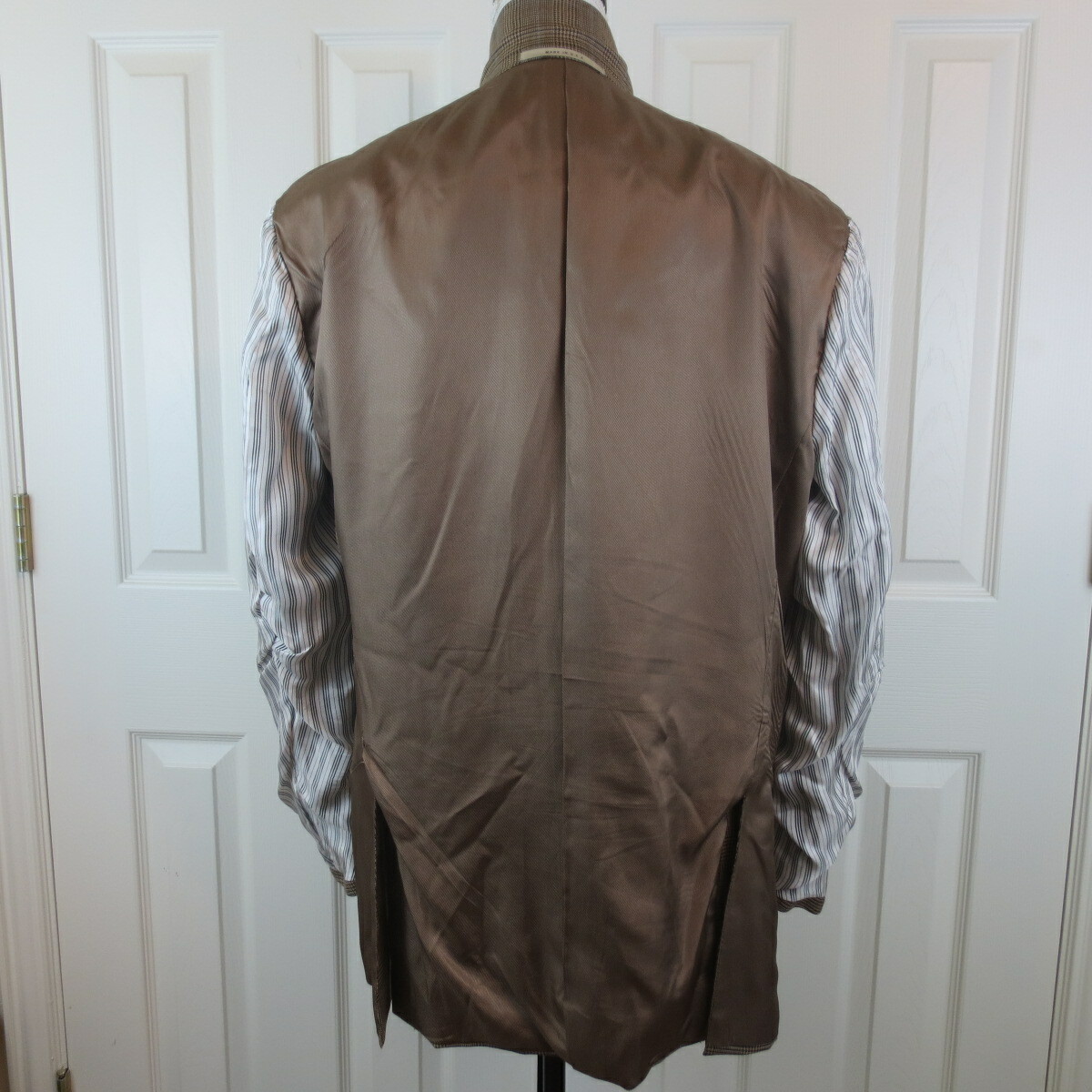 BURBERRY Men's Sz 42 R Lite Brown Kensington 100% Wool