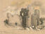 miniature 1  - Signed Early 20th Century Graphite Drawing - The Ruins