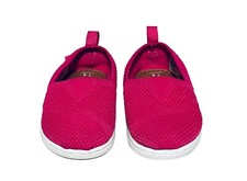Toms Pink Toddlers Girl Shoes Size T4 Slip On Shoes - In Great Condition