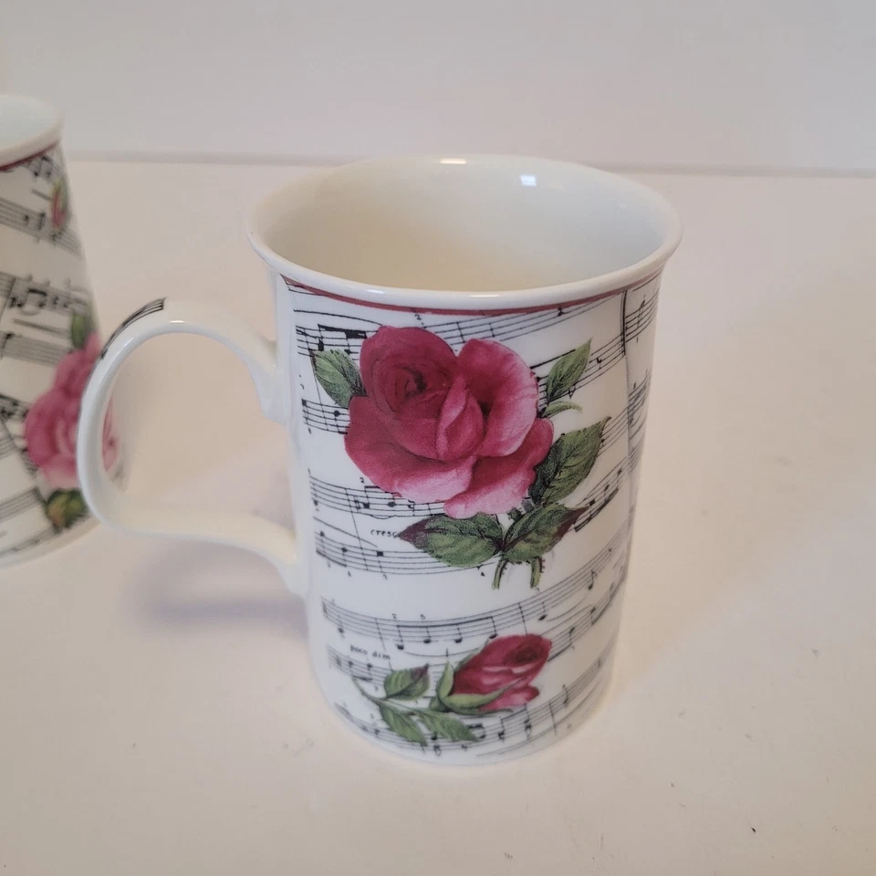 Roy Kirkham England Fine Bone China 3 Coffee Cups Mugs Harmony READ DESCRIPTION - Image 3 of 4