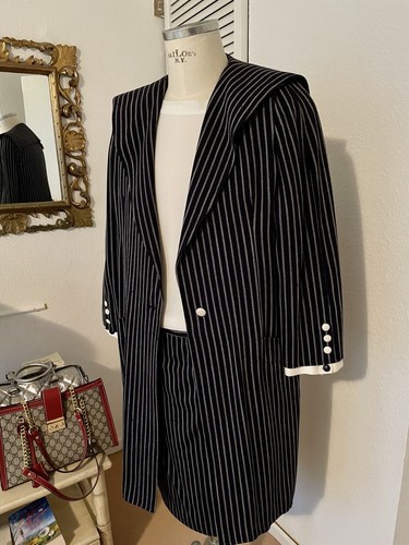 Original Ungaro parallele Paris Gr. 12 Dt.Gr.40 Complet, Mantel/Rock-Vintage! - Bild 4 von 9