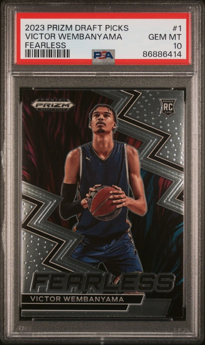 2023-24 Panini Prizm Draft Picks Fearless #1 Victor