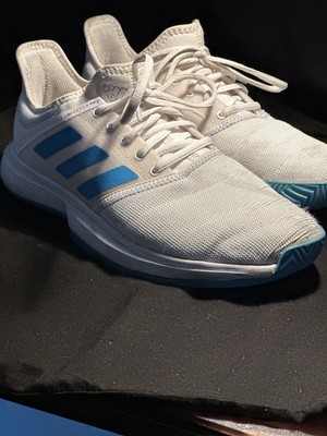 Size 9 - adidas GameCourt Wide Shock Cyan | eBay display picture 3