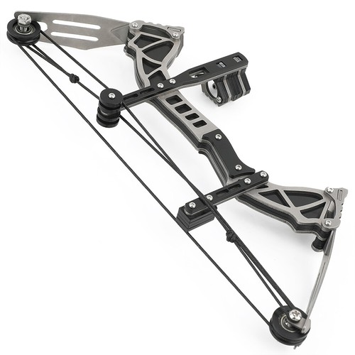9.5" Mini Compound Bow Set Arrows Target Archery Toy Pocket Bow Adult Shooting - Picture 11 of 12