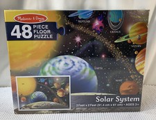 Melissa  Doug Solar System Floor Puzzle 48pcs
