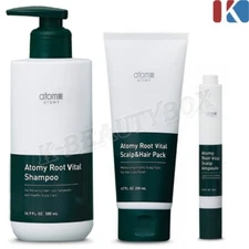 ATOMY Root Vital Hair Care 3-items Hair loss symptoms Shampoo Treatment Ampoule