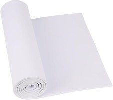 White EVA Foam Sheet Roll 4mm Thick 59x13.9 Inch for Cosplay Costume Crafts