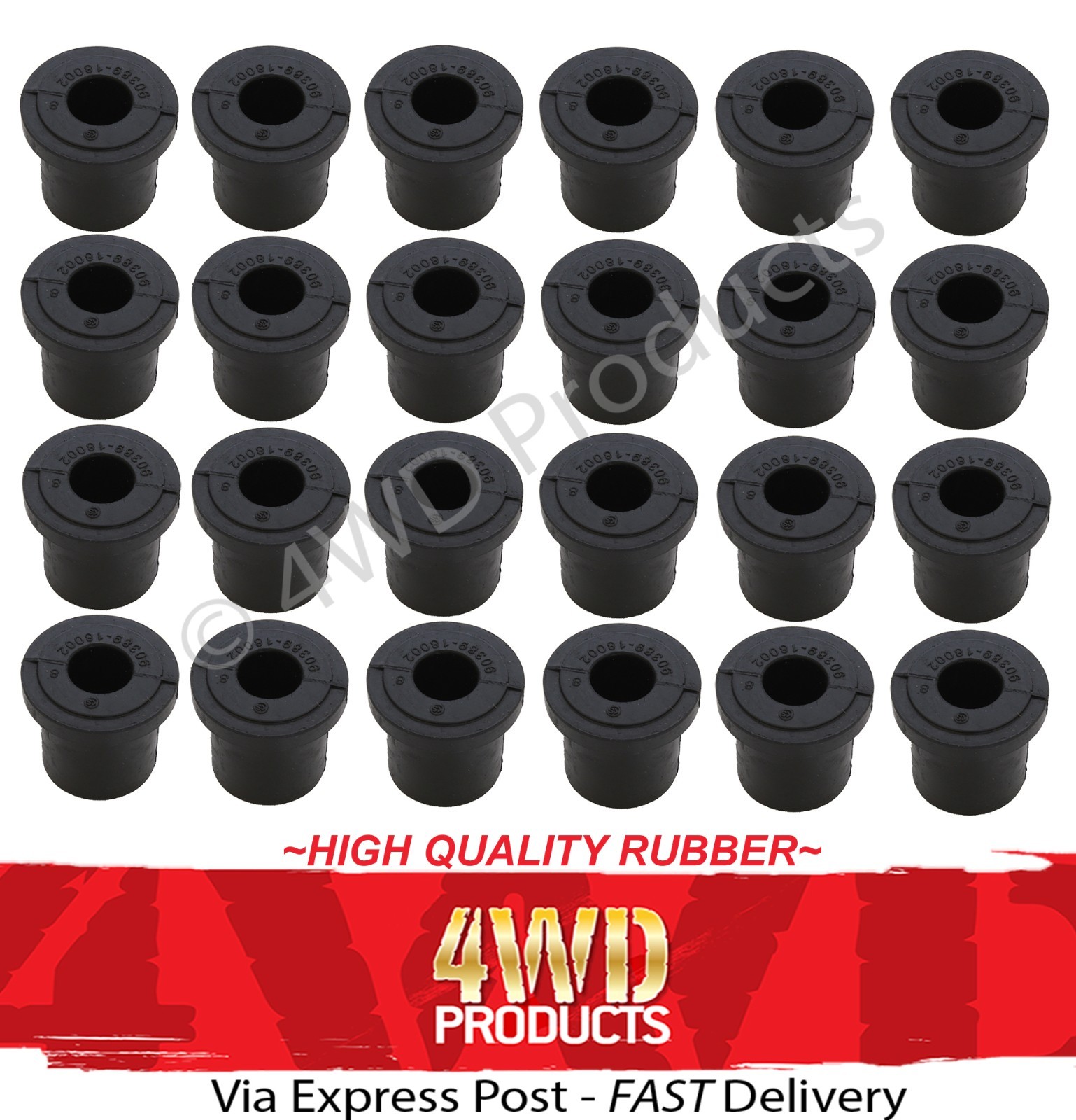 Suspension Leaf Spring/Shackle Bush SET for Toyota LandCruiser FZJ75