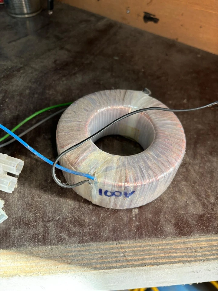 250w Audio Amplifier Line OutPut Transformer 100V used - Image 2 of 3