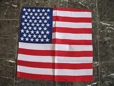 Wholesale Lot 12 (1 Dozen) 22"x22" USA American Patriotic Bandana 