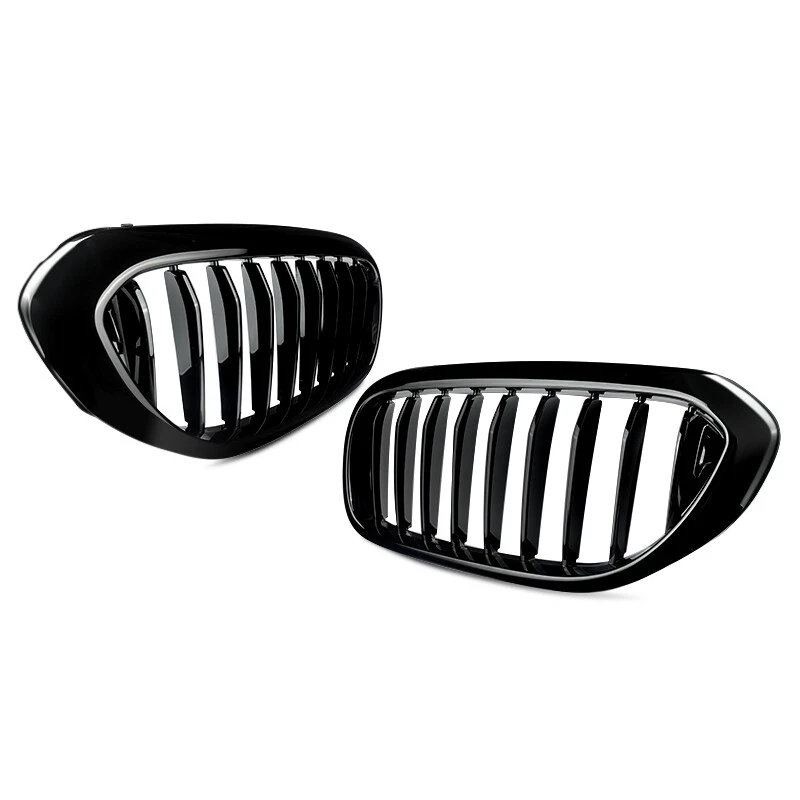 Gloss Black Front Kidney Grille For BMW 5-Series G30 G31 540i 530e M550i 2017-20 Foto 4 de 4