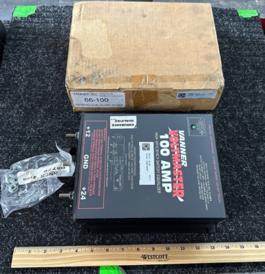 Vanner Inc. Voltmaster 100 Amp High Efficiency Battery Equalizer 66-100 *NOS*