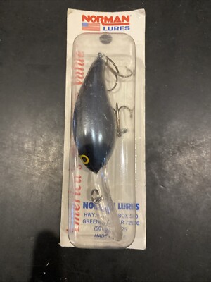 Norman Deep Little N Dives 9-12ft Dark Blue Chrome Belly