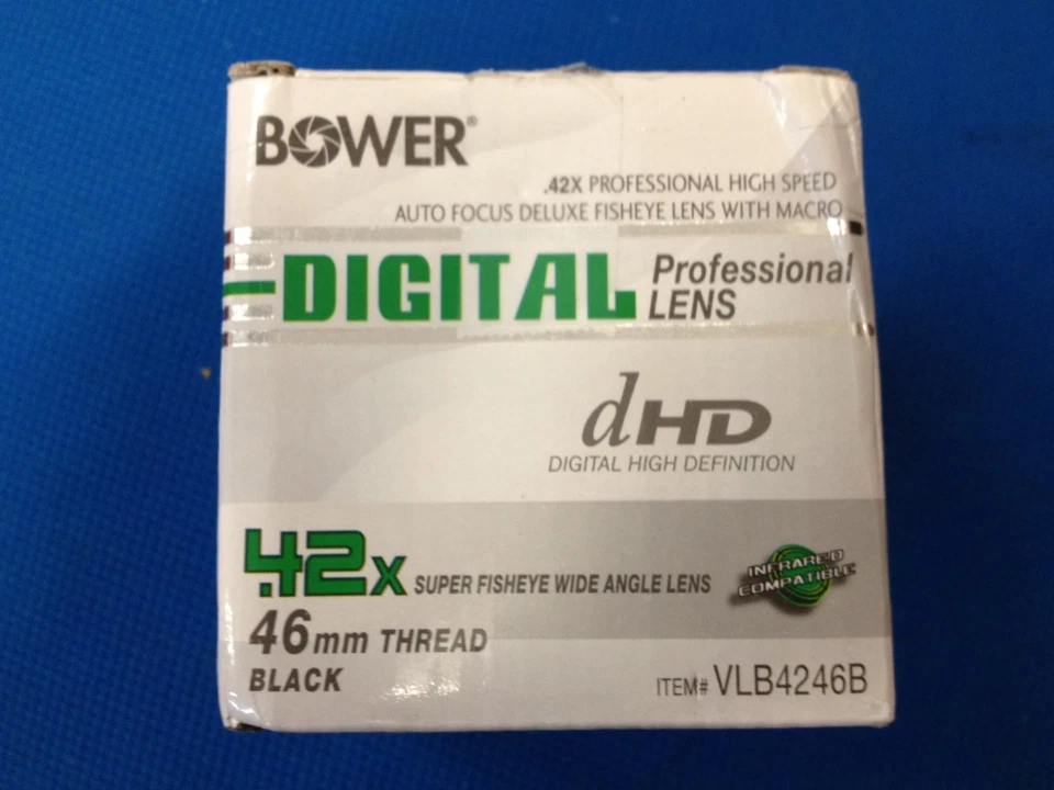BOWER DIGITAL PROFESSIONAL LENS .42X  SUPER FISHEYE WIDE ANGLE LENS - Image 3 of 4