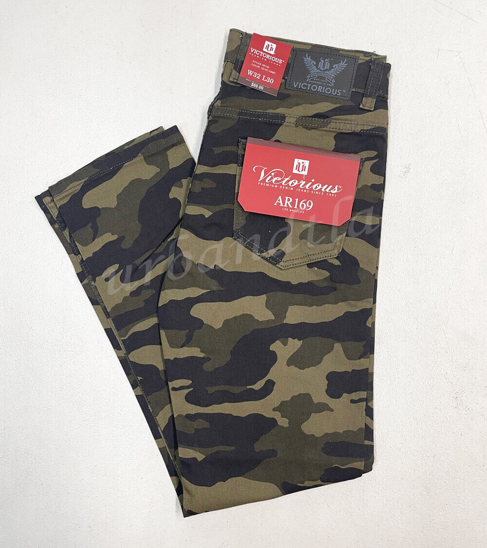 Men's Stretch Camo Skinny Jeans Pants Size 28-42 AR169 | eBay Men's Stretch Camo Skinny Jeans Pants Size 28-42 AR169 | eBay