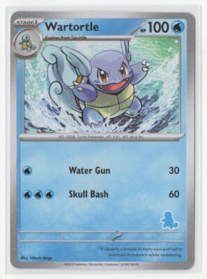 Pokemon - My First Battle - Wartortle - Stamped | eBay