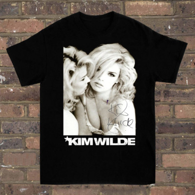 Kim Wilde Signature T-shirt For Men Women Tee All Size