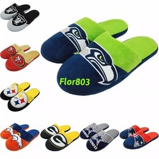 NFL Team Men's 2018 Color block Slide Slippers