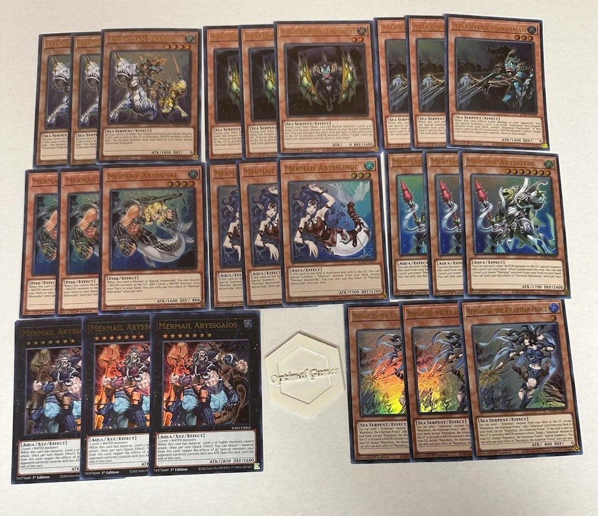 yugioh mermail deck for sale Mermail Abysslinde [ABYR-EN014] Ultra Rare main image 1