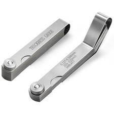 2PCS Feeler Gauges Set - Stainless Steel Feeler Gauges for Valves, Standard SAE