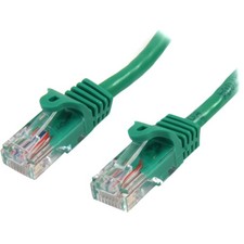 StarTech.com 0.5m Green Cat5e Patch Cable with Snagless RJ45 Connectors - Short