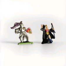Britains Deetail Hand Painted Knight  Sorceress Mini Figures Made in England