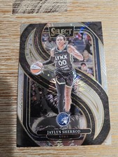 2025 Select WNBA Jaylyn Sherrod Premier Level Silver Party Prizm SSP
