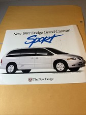 1997 Dodge Grand Caravan Sport Dealer Sales Brochure
