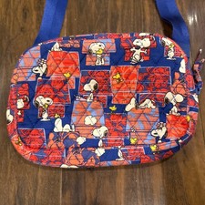 Vera Bradley Large Cube Belt Bag Snoopy's House EUC. Carried Once
